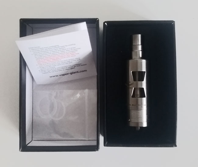 Vapor Giant Go Verdampfer Unboxing